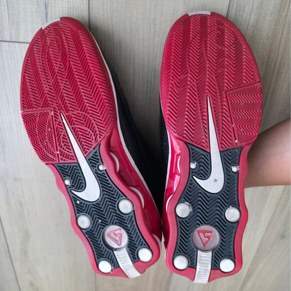 Nike 2004 Shox VC 4 Bred Black Red Vince Carter Sneakers Men Sz 12 310379-011 - Picture 4 of 16